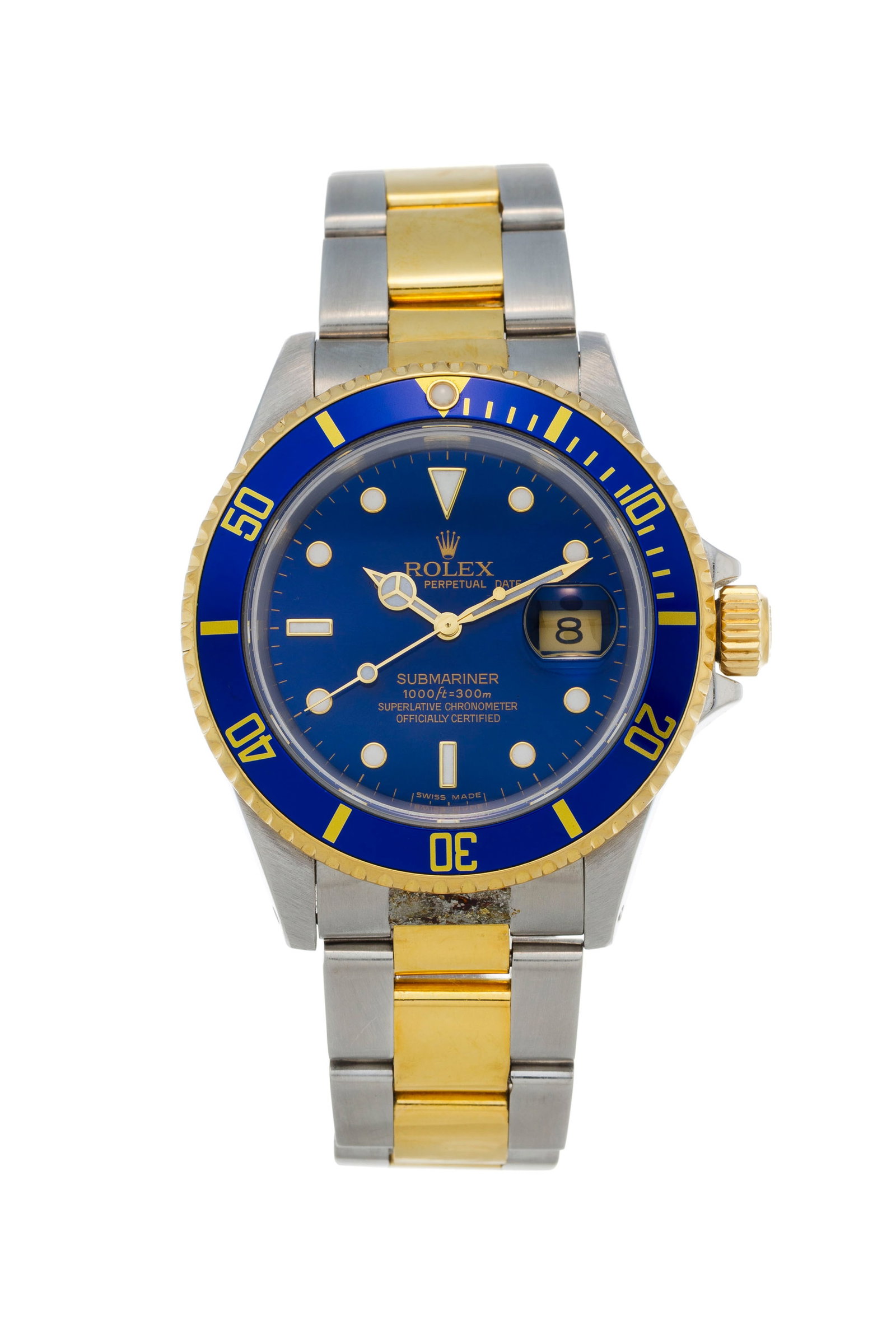 Rolex, Submariner, réf. 116613/16610, montre-bracelet en acier et or, circa 1991 Mouvement: c (1 of 4)