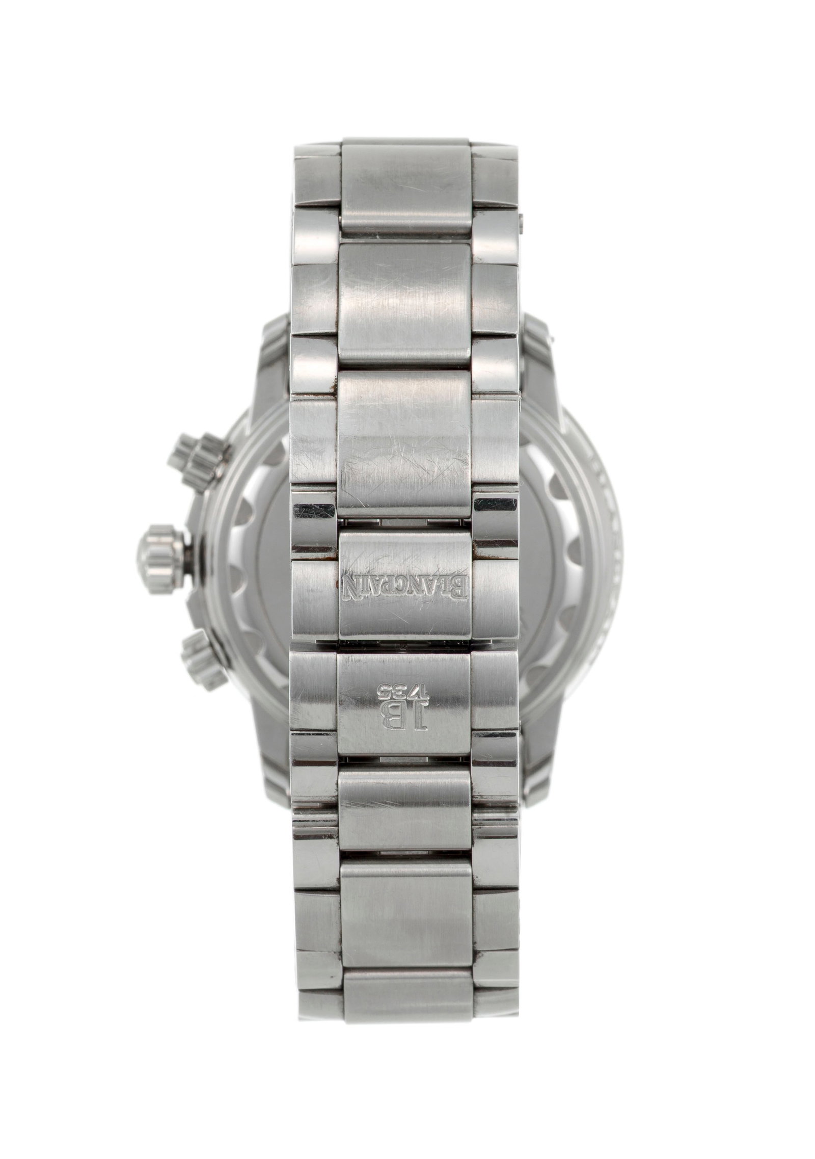 Blancpain, Flyback, montre-bracelet chronographe en acier avec retour en vol Mouvement: cal. F185, - 3