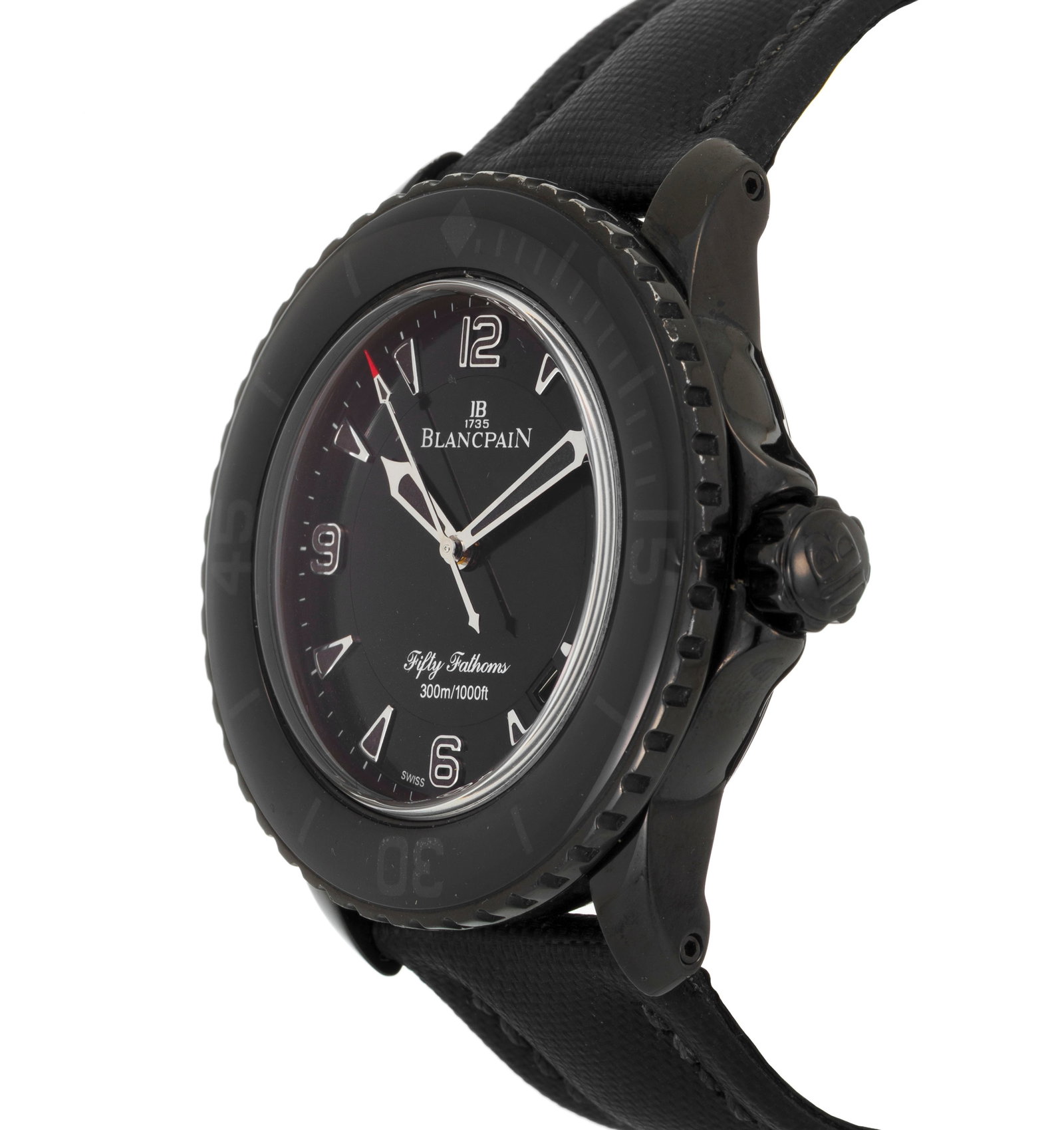 Blancpain, Fifty Fathom Dark Knight, montre en acier et PVD noir avec indication de la date Mouve - 2