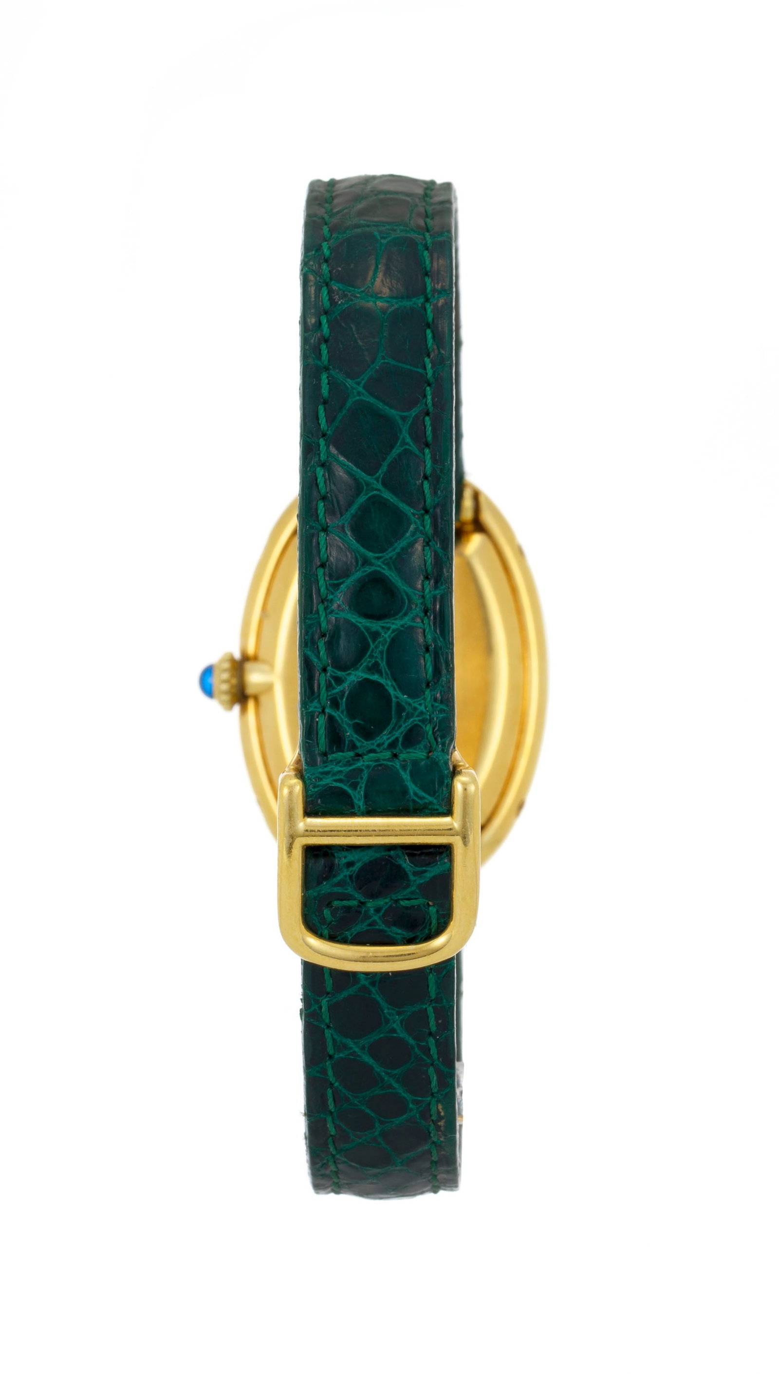 Cartier, Baignoire, réf. 7809, montre en or 750, années 1980 Mouvement: mécanique,  - 3