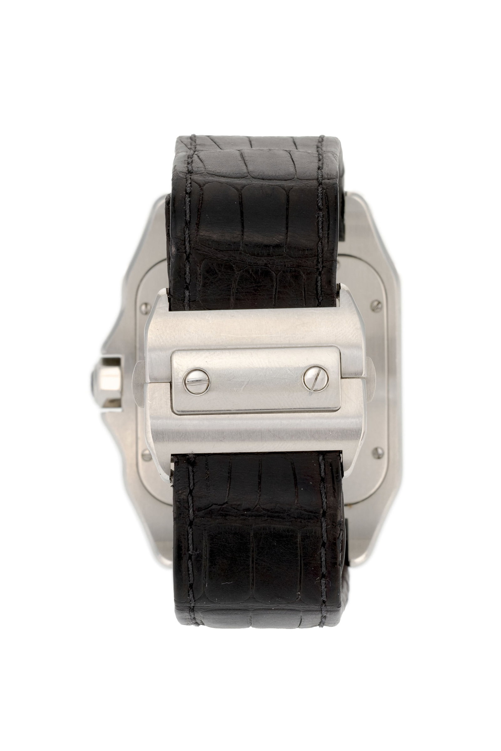 Cartier, Santos 100, réf. 2656, montre en acier Mouvement: cal. 049/ETA 2892A2, automatique, 2 - 4