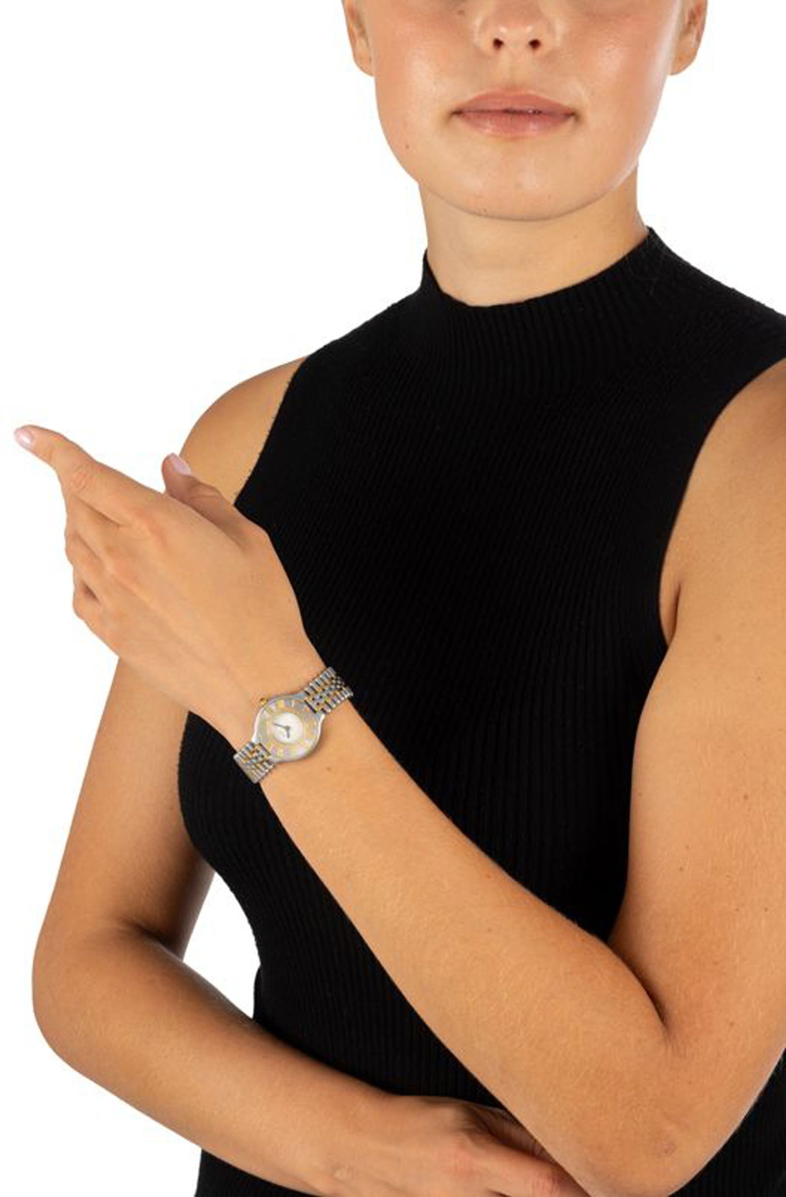 Cartier, Must de Cartier, réf. 9010, montre-bracelet en acier bicolore, années 1980-90 M - 4