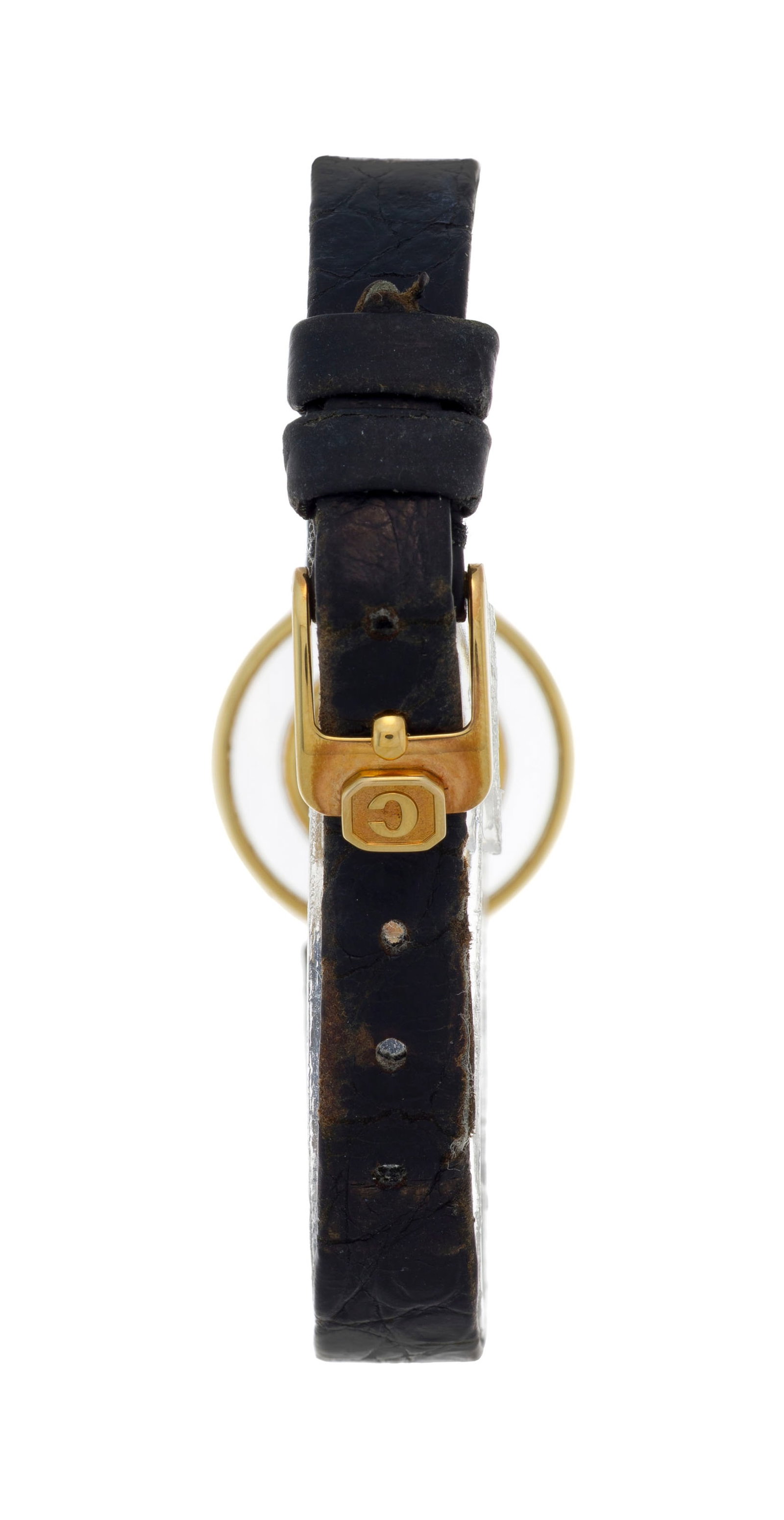 Chopard, Happy Diamond, réf. 4082, montre en or 750 ornée de 3 diamants mobiles, anné - 3