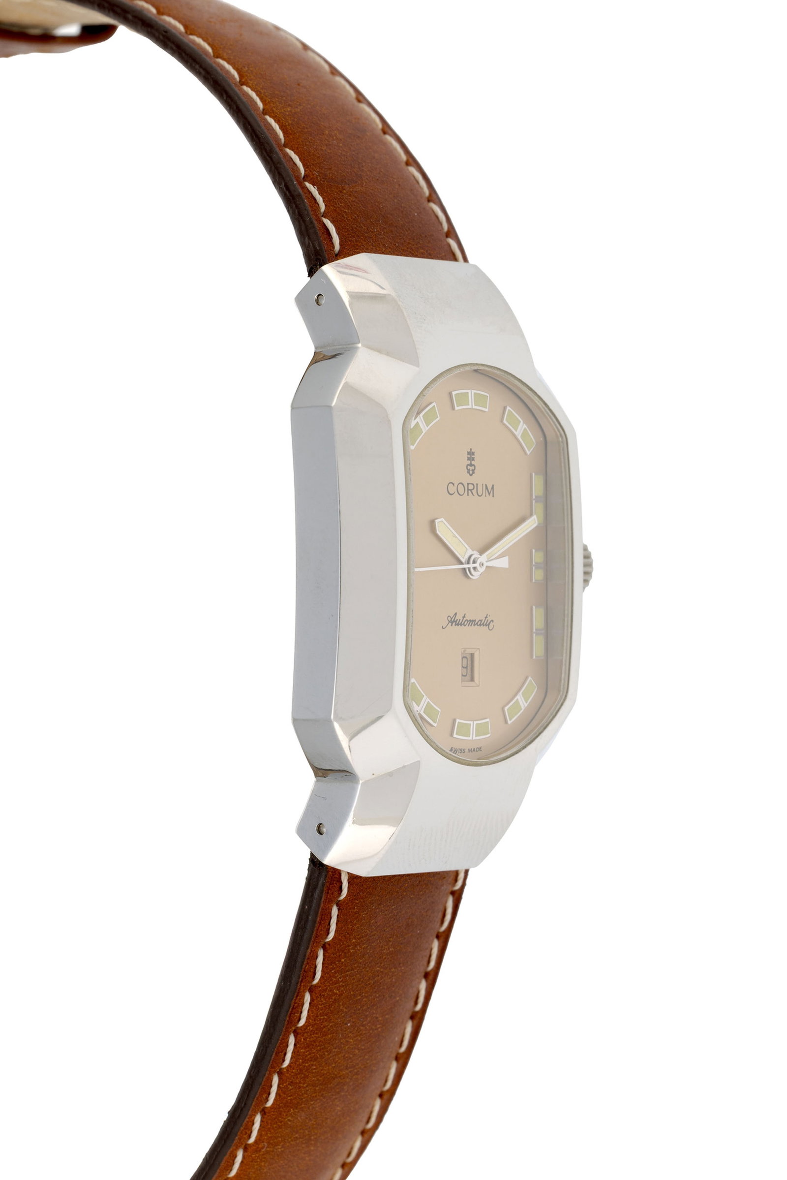 Corum, Rue de la Paix, réf. 145.751.20, montre en acier avec indication de la date Mouvement: - 2