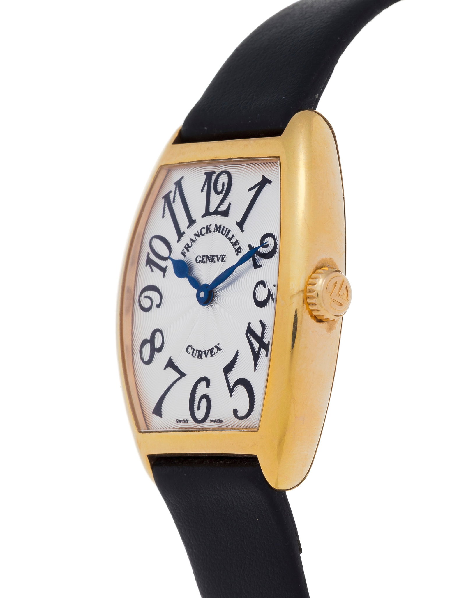 Franck Muller, Curvex, réf. 7502 QZ, montre en or rose 750, circa 2005 Mouvement: cal. ETA 95 - 2