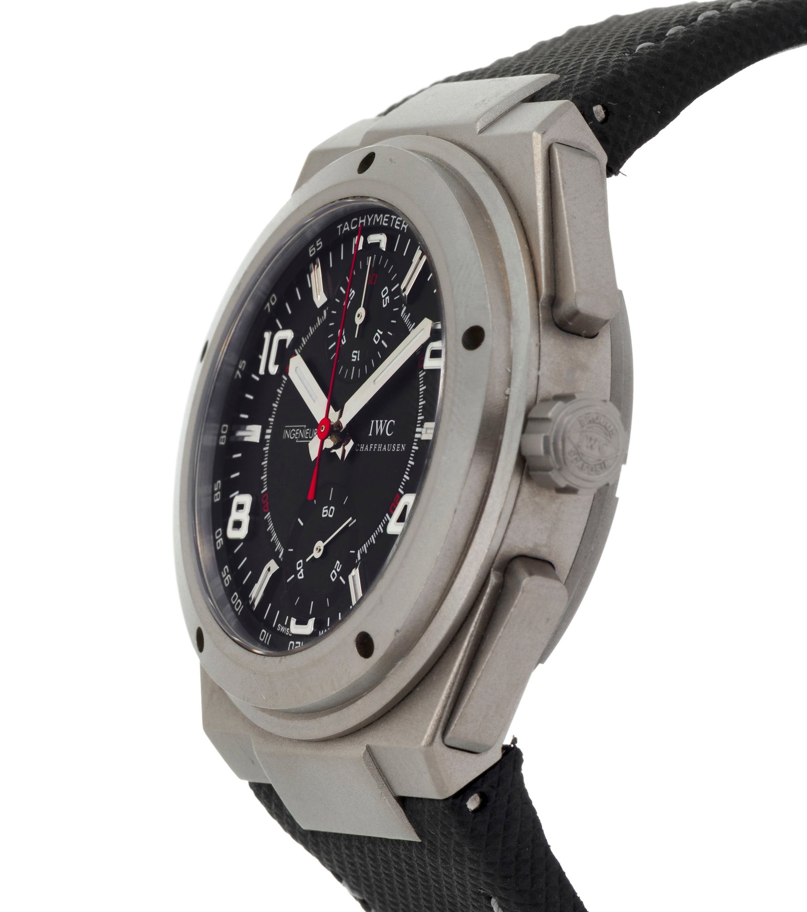 IWC, Ingénieur, Mercedes-AMG, réf. 3725, montre chronographe en titane Mouvement: cal. 79 - 2