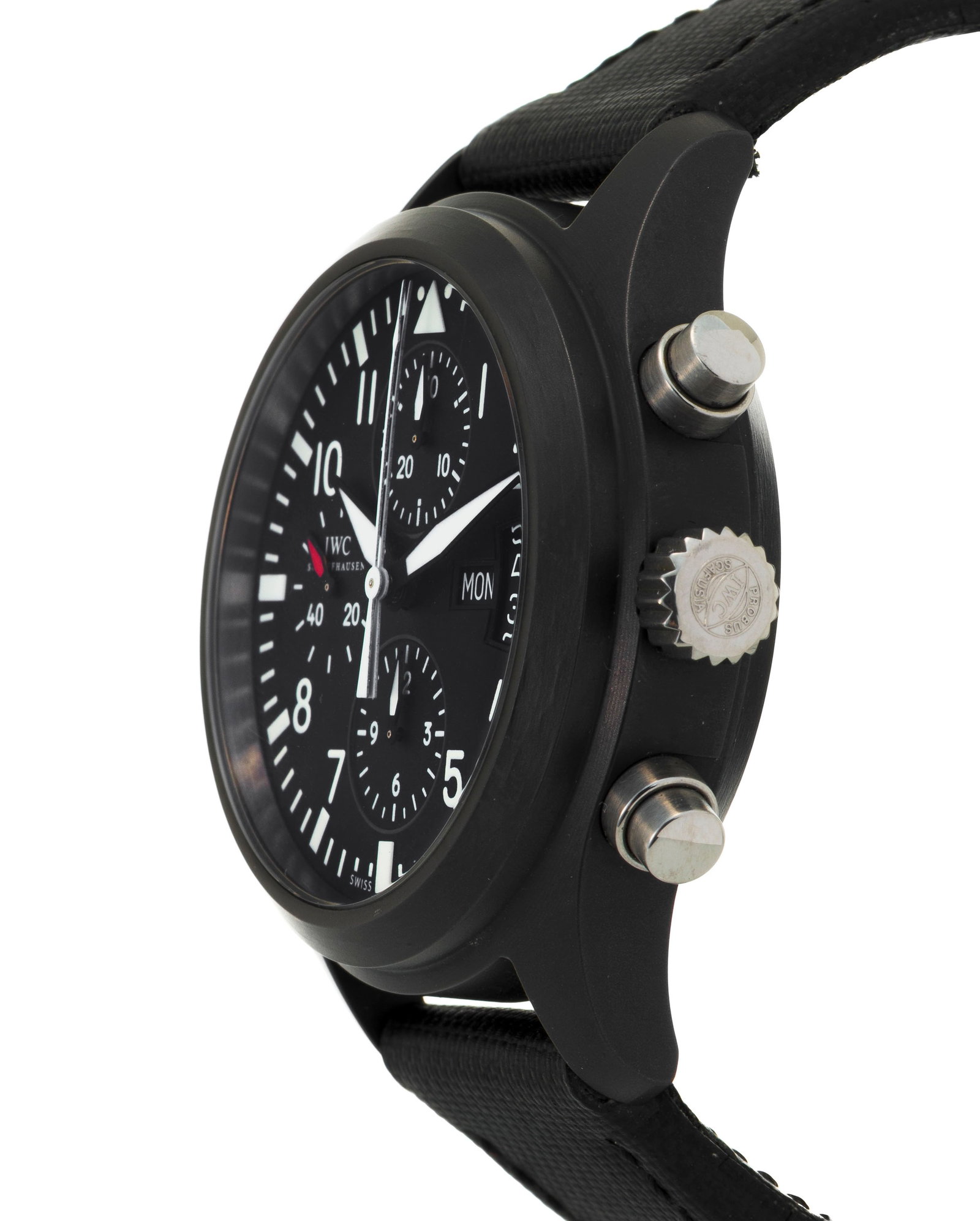 IWC, Fliegeruhr, réf. 3786, Ed. Limitée n°0673/1000, montre chronographe à rattr - 2