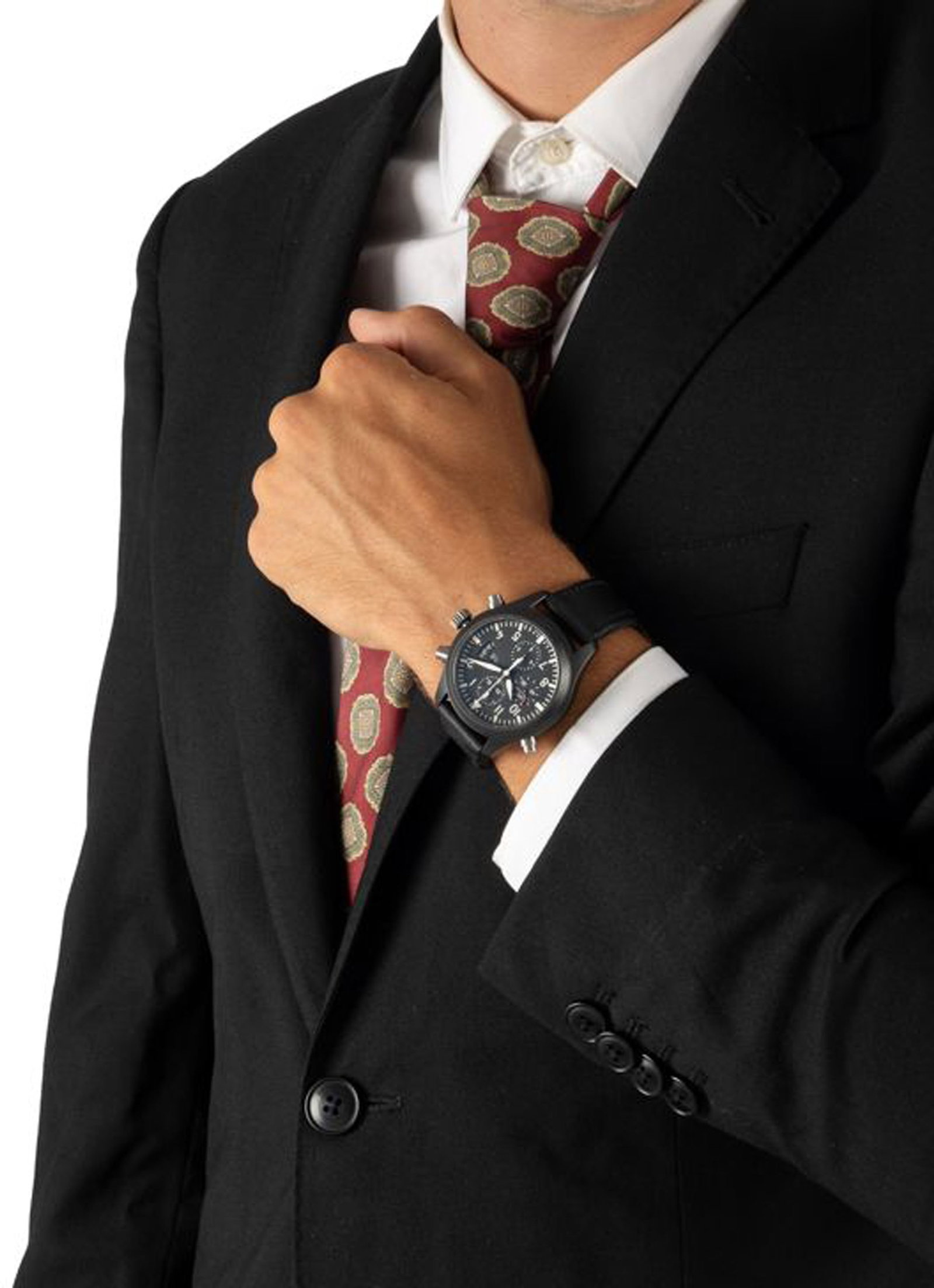 IWC, Fliegeruhr, réf. 3786, Ed. Limitée n°0673/1000, montre chronographe à rattr - 4