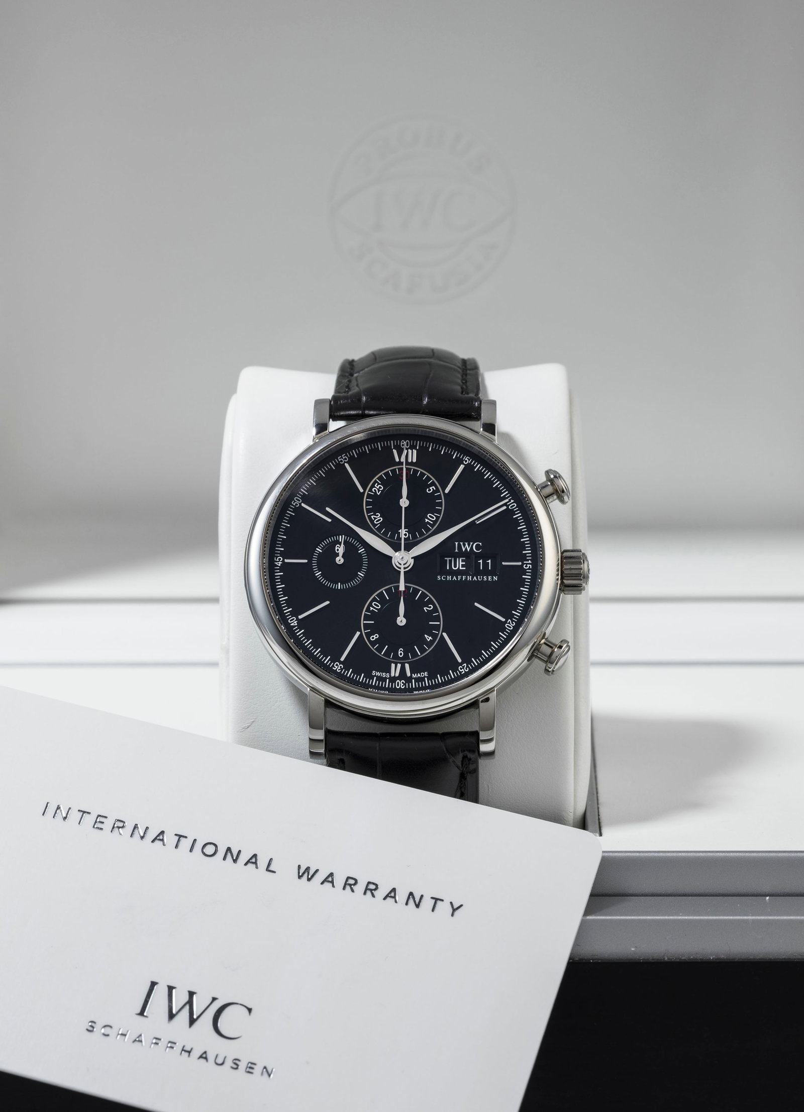 IWC, Portofino, réf. IW391008, montre chronographe en acier Mouvement: cal. 75320, automatiqu - 5