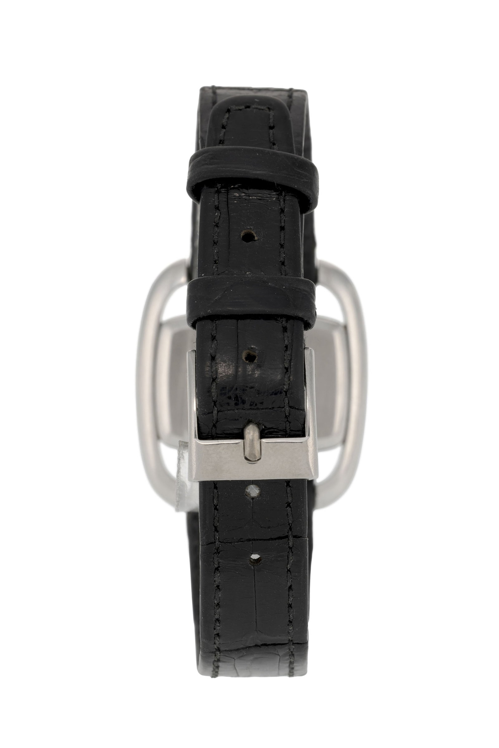 Jaeger-LeCoultre, Etrier, réf. 6147.42, montre bracelet en acier, années 1970 Mouvement:  - 4