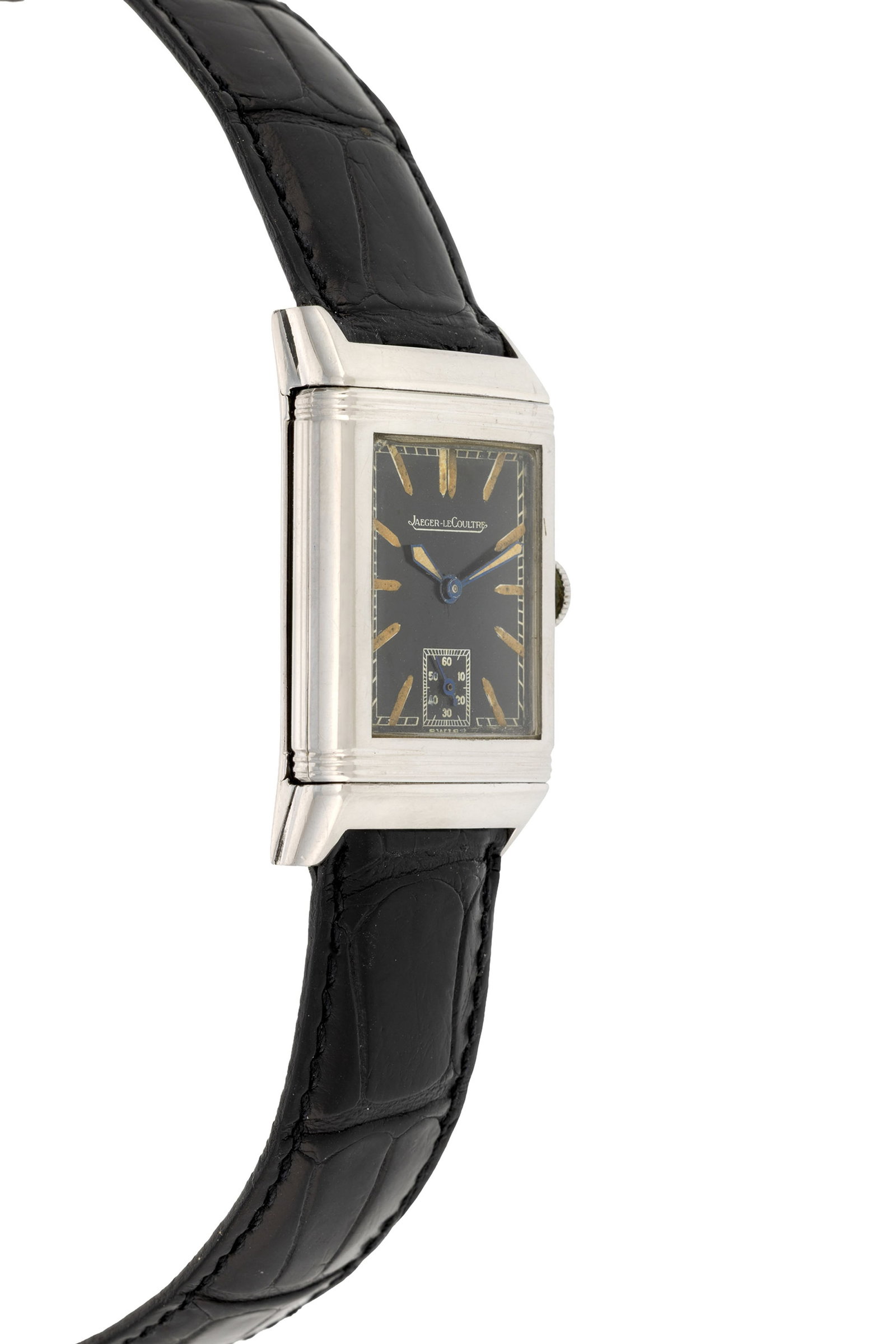 Jaeger-LeCoultre, Reverso, montre petite seconde en acier "Staybrite" Mouvement: mécanique, n - 2