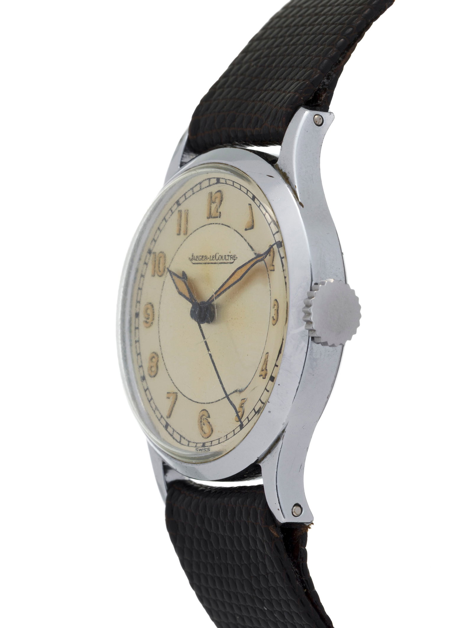 Jaeger-LeCoultre, montre en acier, années 1940 Mouvement: cal. P478, mécanique, n°4 - 2