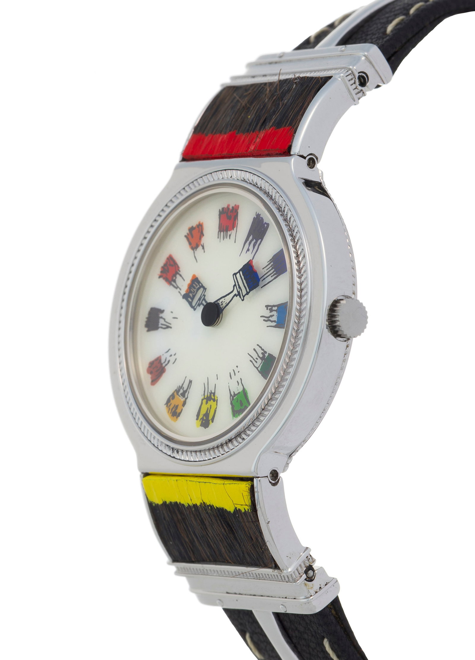 Arman pour Movado, The Color of Time, réf. 90.35.860\. Ed. Limitée n°092/180, montre  - 2