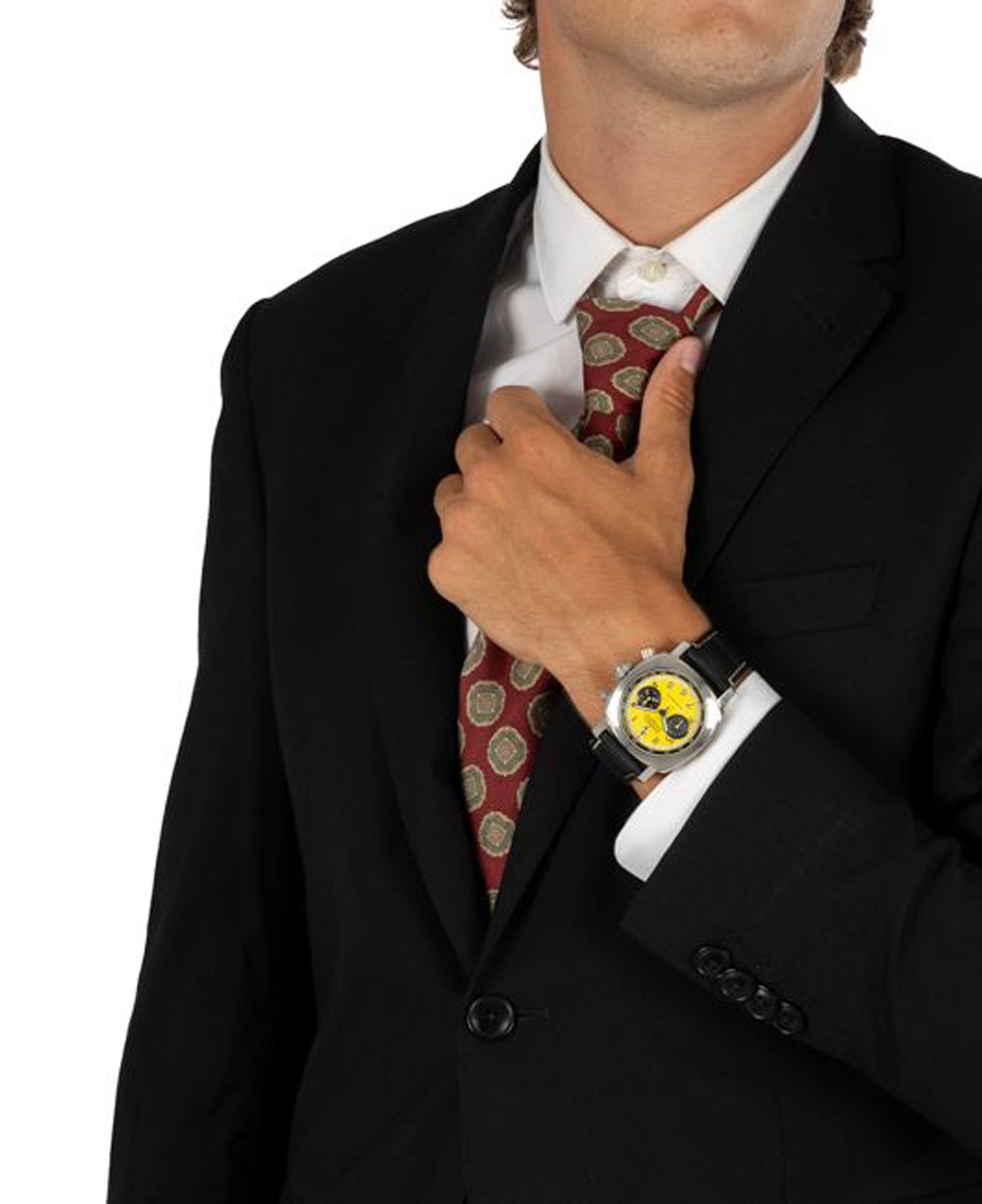 Panerai et Ferrari, réf. F 6656, Ed. Limitée n°F A102/700, montre chronographe en aci - 4