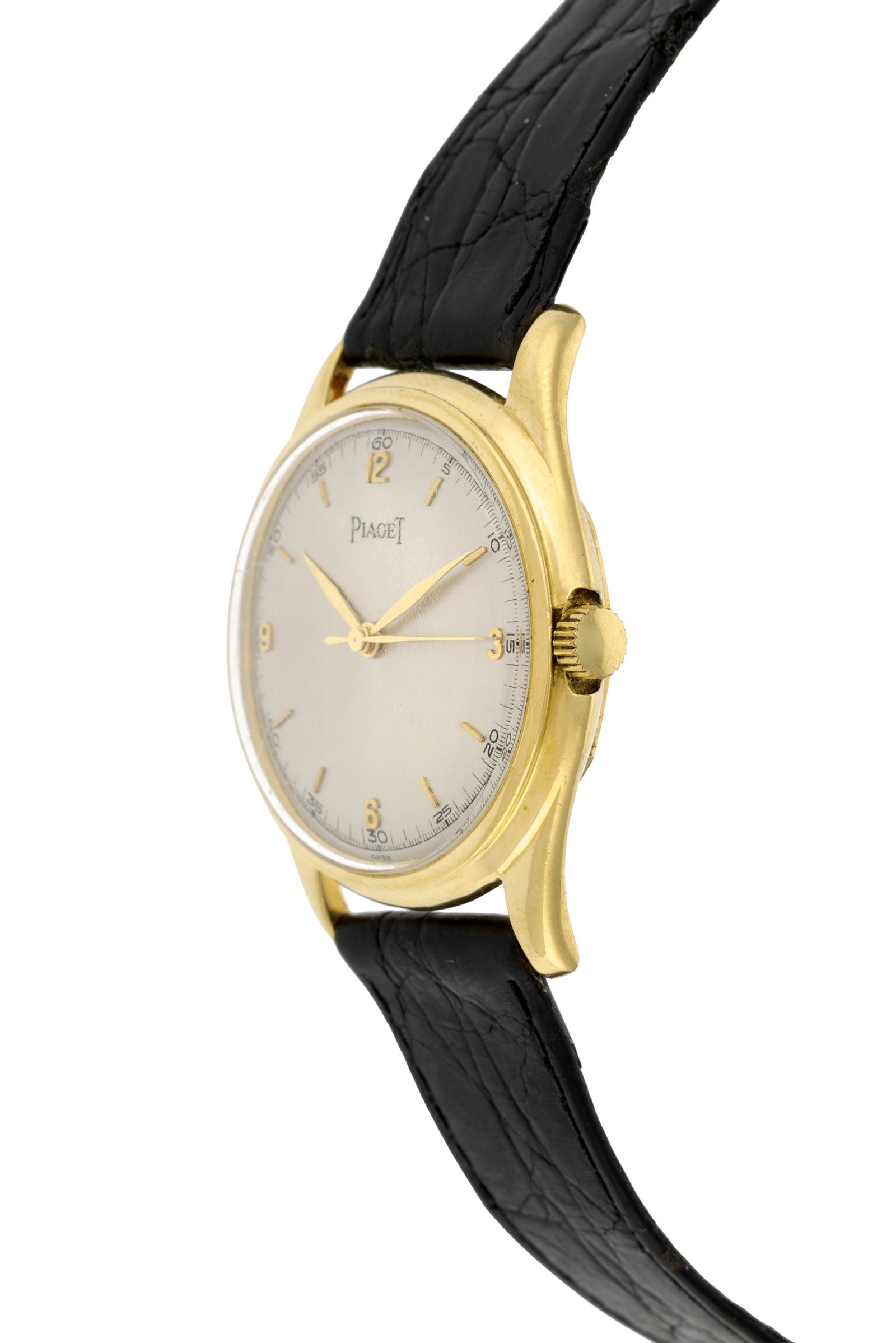 Piaget, montre en or 750 Mouvement: automatique, 17 rubis Boîtier: n°8177/325, diam. 3 - 2