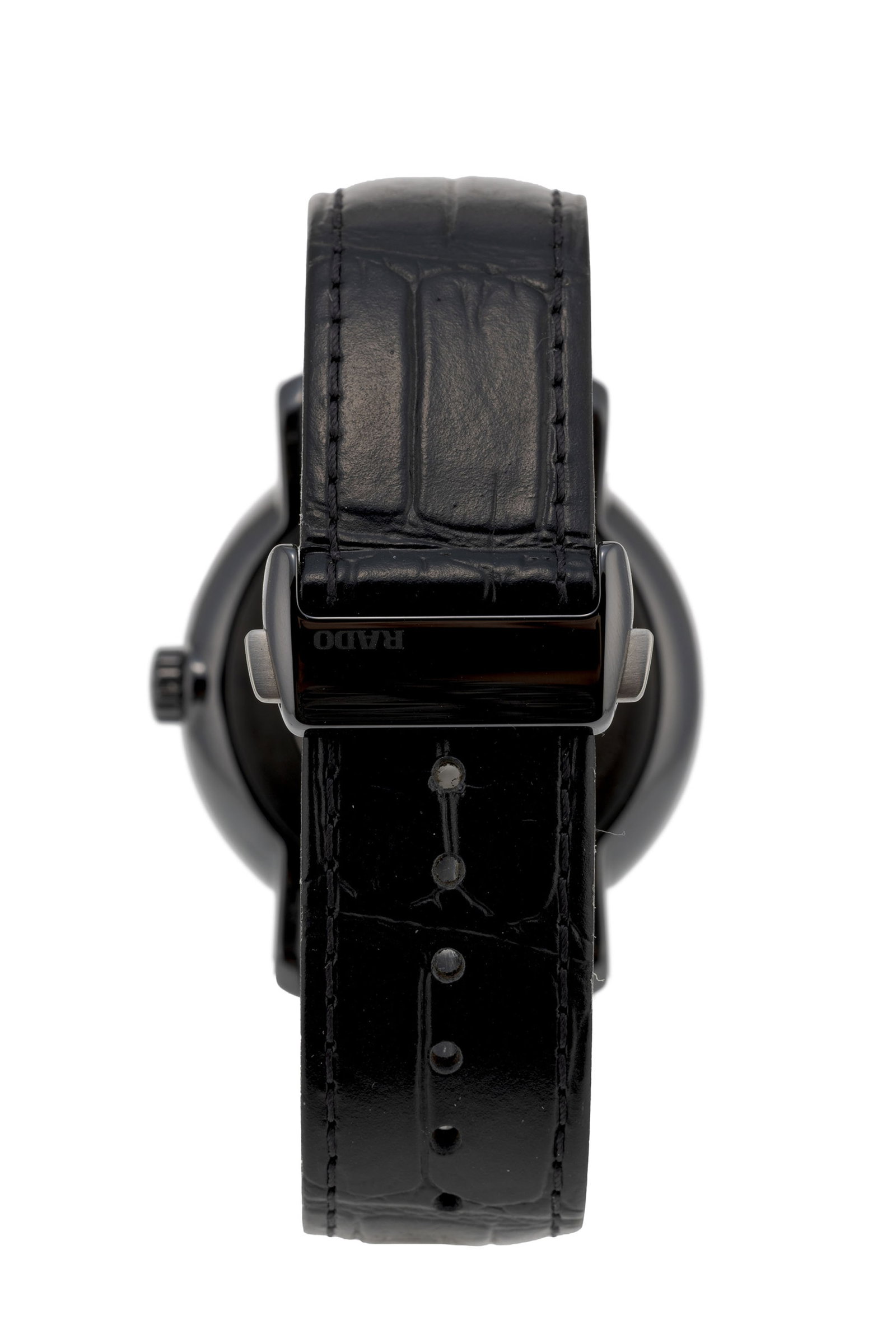 Rado, Diamaster, réf. 772.0137.3, montre en céramique noire avec indication de la rés - 4