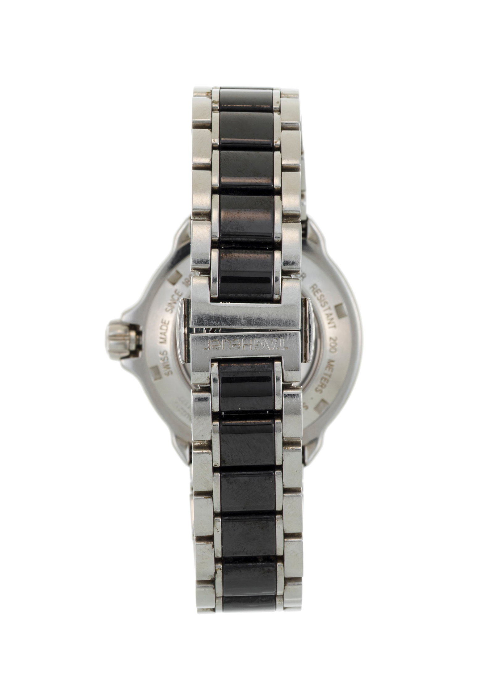 Tag Heuer, Formula1, réf. WAU2212, montre-bracelet acier et céramique noire sertie de diam - 3