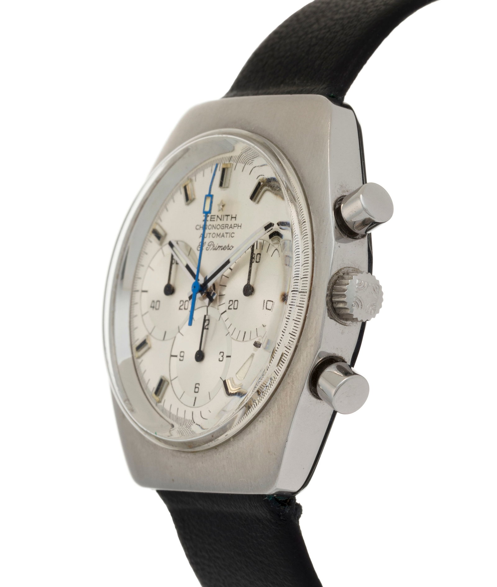 Zenith, El Primero, montre chronographe en acier Mouvement: cal. 400, automatique, 31 rubis, n - 2