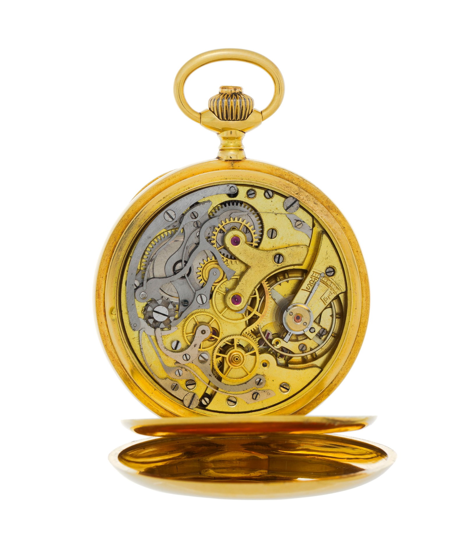 Lip, montre de poche chronographe en or 750 Mouvement: mécanique Boîtier: n°64723 - 2
