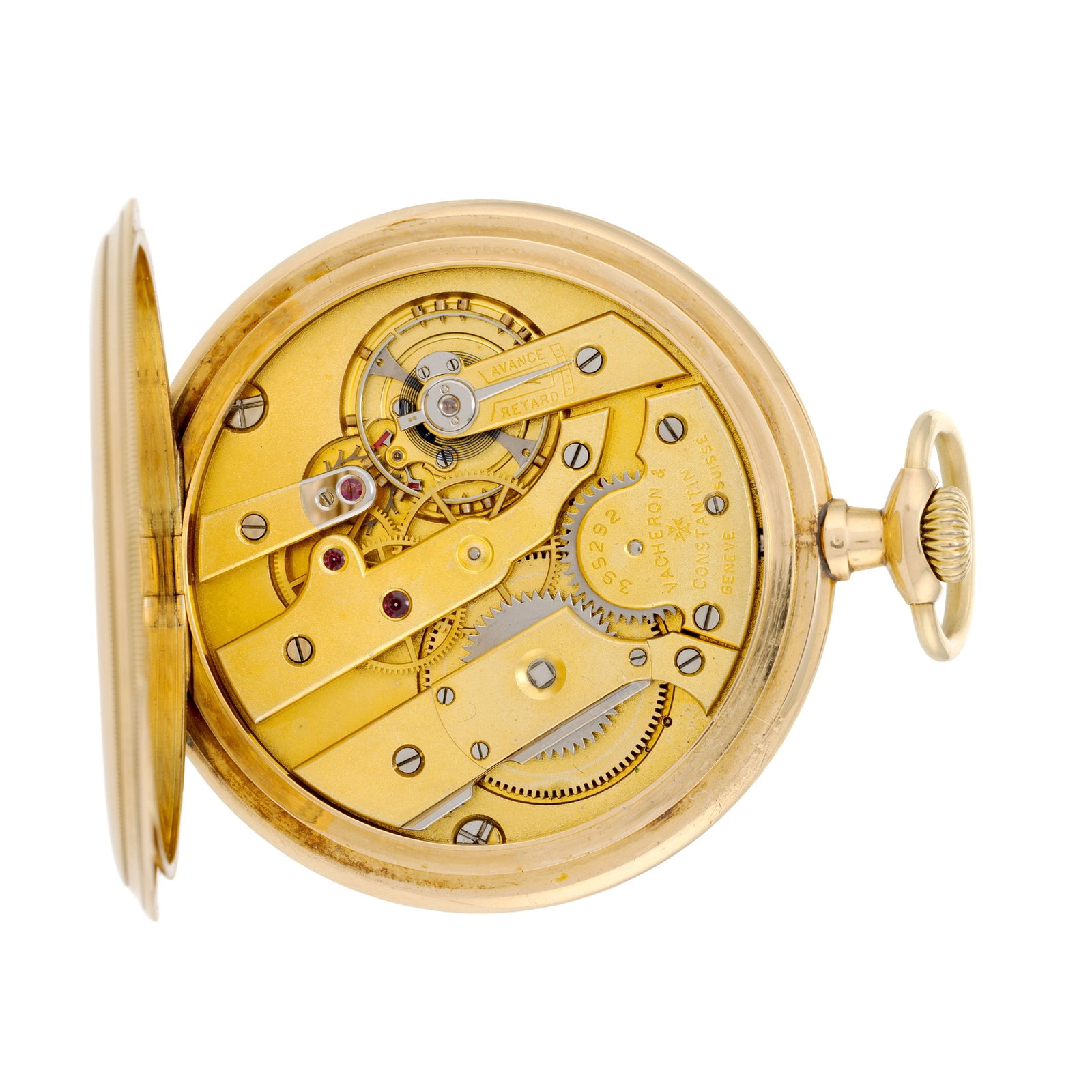 Vacheron & Constantin, montre de poche petite seconde en or 585 Mouvement: mécanique, n° - 5