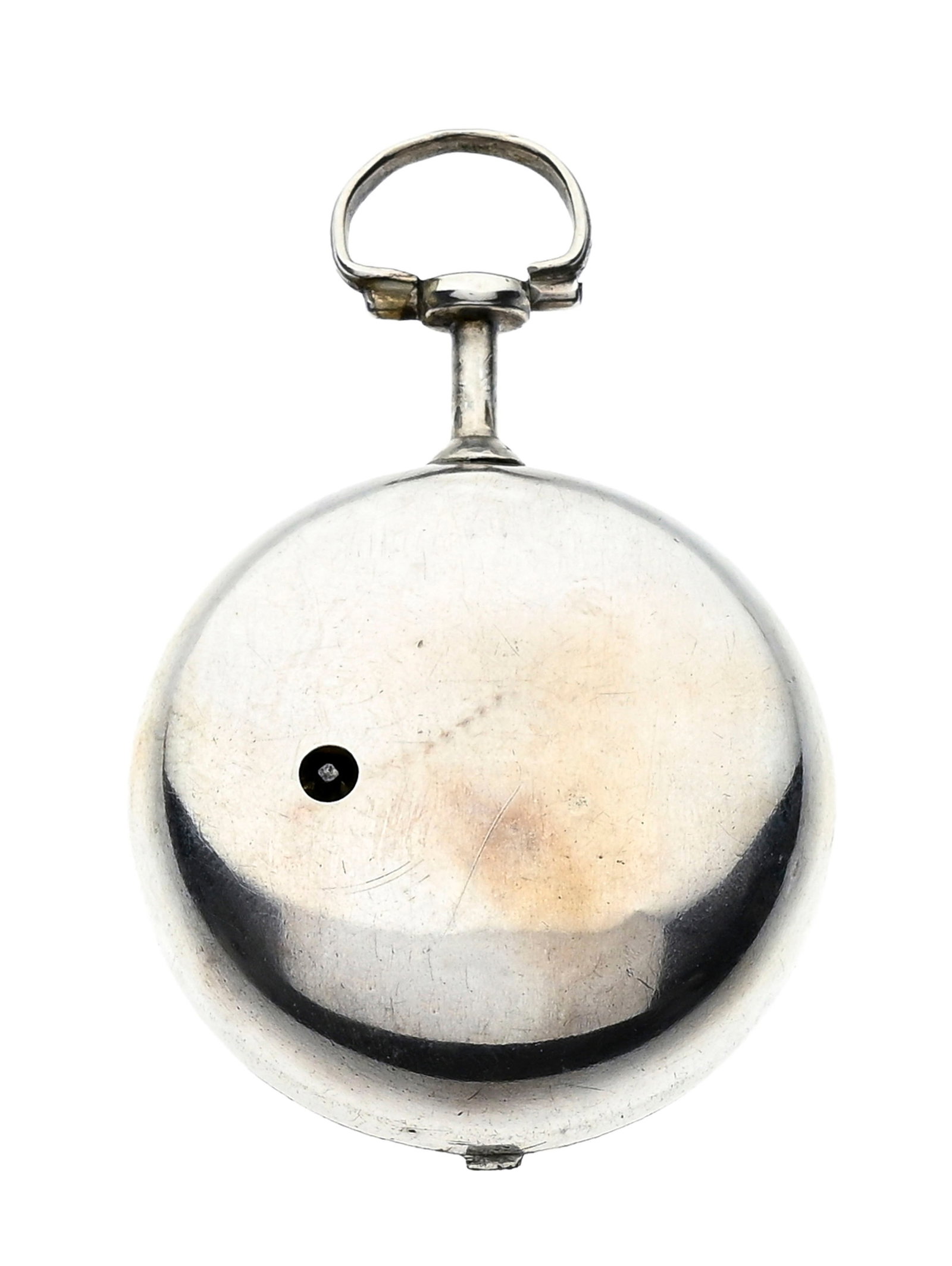 John Wilter London, montre de poche à coq en argent avec boîtier de protection en argent r - 7