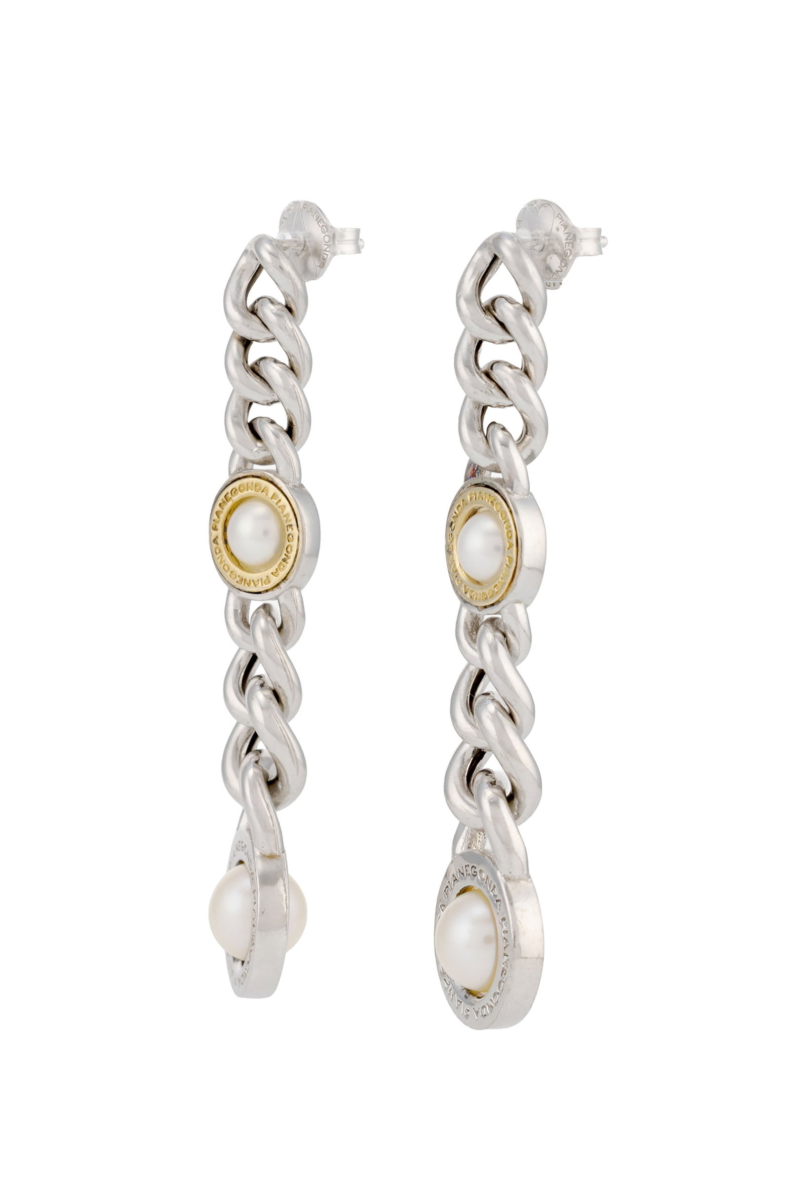 Pianegonda, lot composé d'une bague, d'une paire de pendants d'oreilles et d'un collier en arge - 6