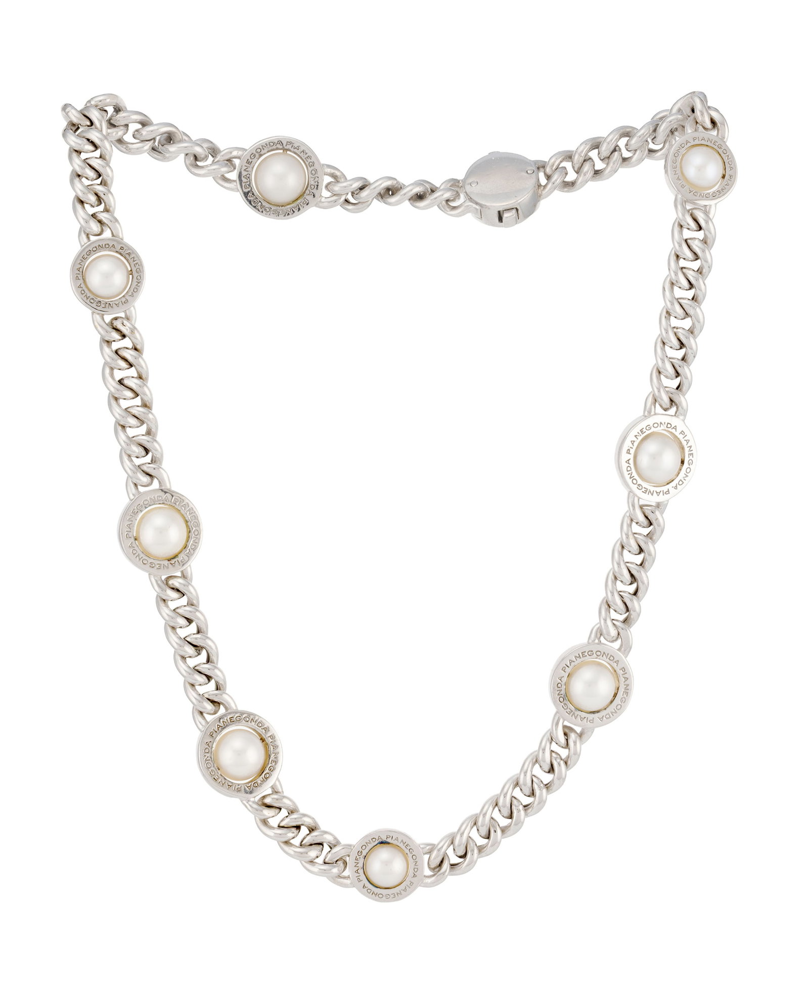 Pianegonda, lot composé d'une bague, d'une paire de pendants d'oreilles et d'un collier en arge - 8