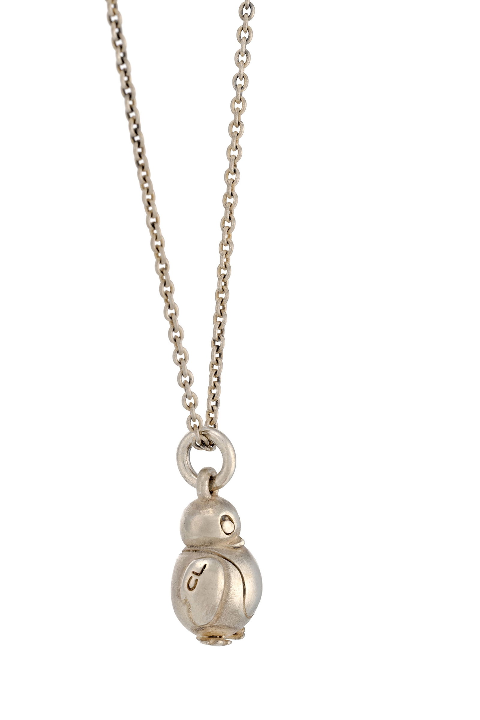 Ole Lynggaard, pendentif pingouin en argent, sur une chaîne en argent à maille forçat - 3