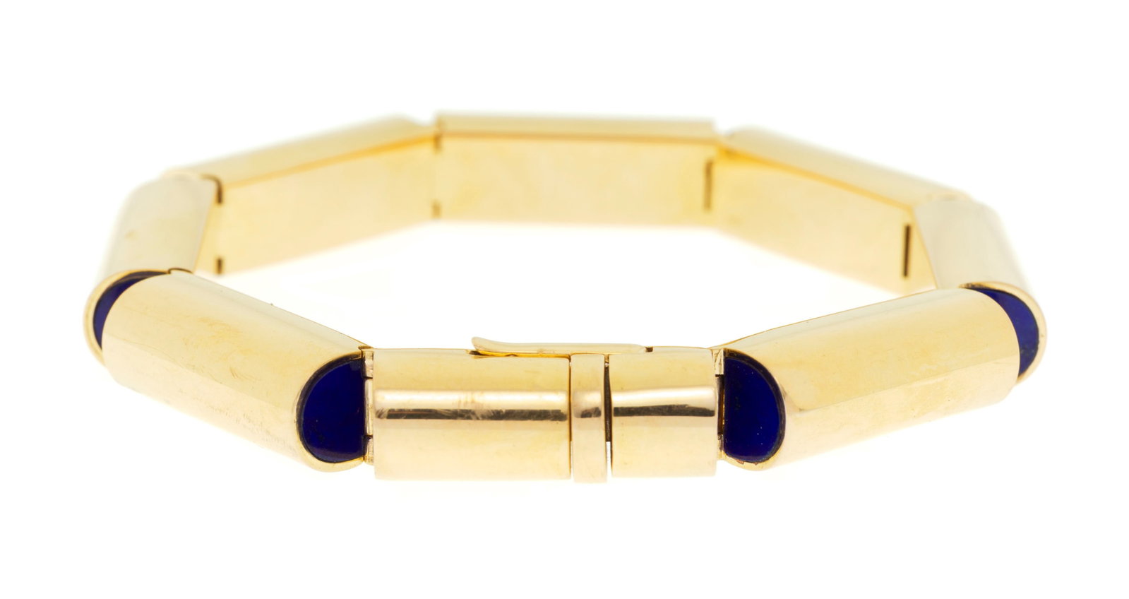 Vhernier, Sorpresa, bracelet en or 750 formé d'une succession de maillons en demi lunes dont le - 2