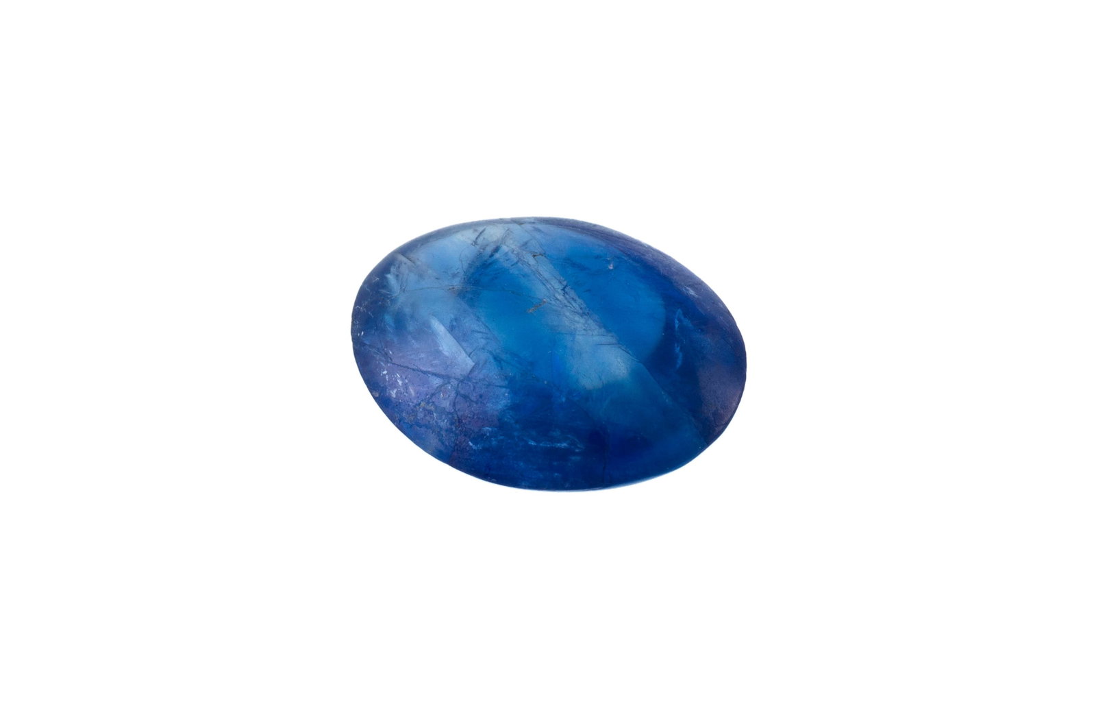 1 saphir taille cabochon sur papier de 7.92 carats (1 of 1)