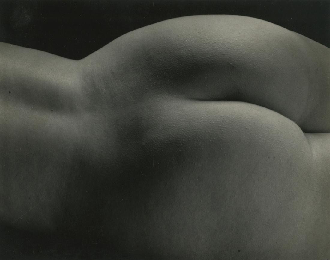 Larry Colwell, untitled, nude, 1953: Larry Colwell, untitled, nude, 1953. vintage gelatin silver print, 3 3/4 x 4 1/4 inches on a 7 x 8 inch mount. Signed and dated on the mount verso. Condition is excellent, less slight edge chip top ma