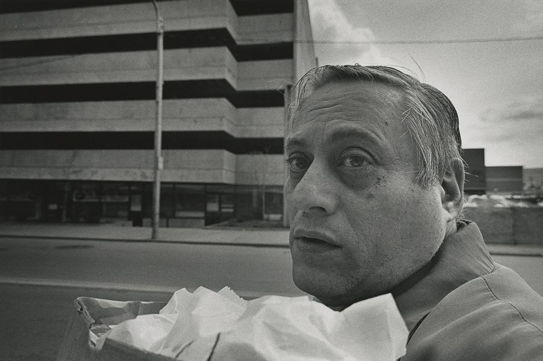 Mark Cohen, Wilkes-Barre, PA, 1976: Mark Cohen, Wilkes-Barre, PA, 1976. vintage gelatin silver print, 12 x 17 1/2 inches, printed on a 16 x 20 inch sheet. Signed, titled and dated on the print verso. Condition is excellent, minus faint 