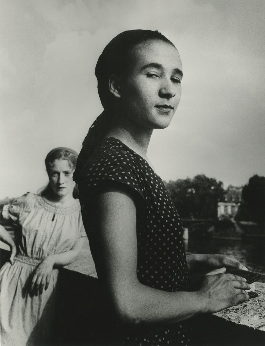 Edouard Boubat, Paris, 1948: Edouard Boubat, Paris, 1948. gelatin silver print (1976), 11 7/8 x 9 inches on a 16 x 115/8 inch sheet. Signed on the print verso. Condition is excellent, less slighe edge crimp at bottom margin. Por