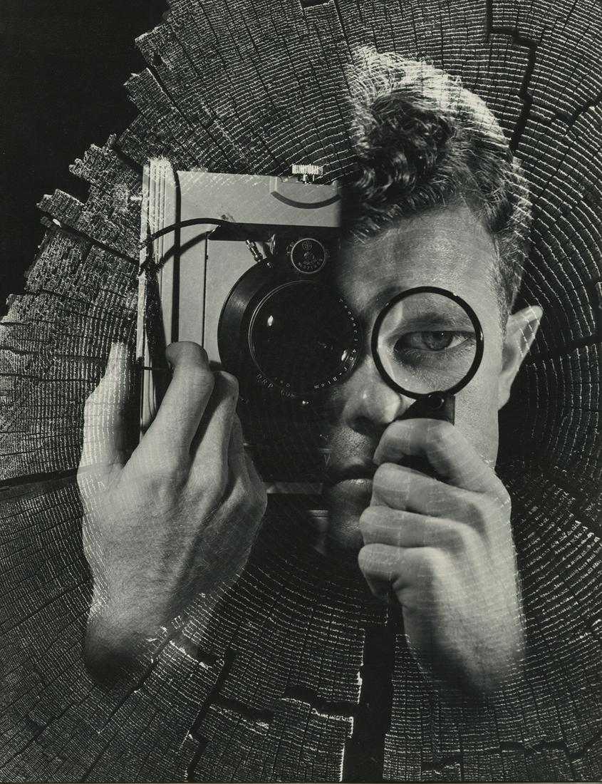 Commercial Photographer's Book, c. 1950: Robert P. Comport, Photographer's Book, c. 1950. Self-published commercial photography promotional book of 39 original bound photographs flush mounted back to back, housed in a slip-cased box. Book me