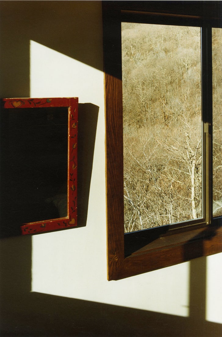 Micahel Bishop, #4513, 1977: Michael Bishop, #4513, 1977. vintage chromogenic print, 16 x 11 inches. Signed, titled and dated on the print recto. Condition is excellent Color Formalism, Mirror, Window, Visual Studies Workshop, Co