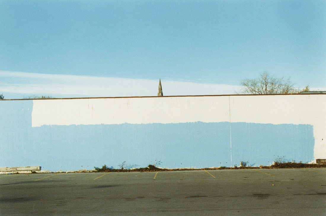 Micahel Bishop, #3321, 1977: Michael Bishop, #3321, 1977. vintage chromogenic print, 11x 16 inches. Signed, titled and dated on the print recto. Condition is excellent Color Formalism, Mirror, Window, Visual Studies Workshop Mich