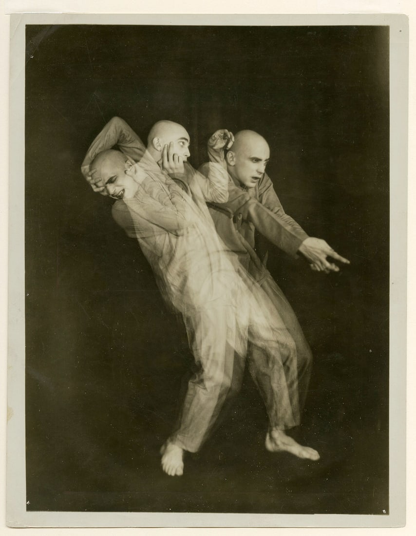 Maurice Goldberg, 3 Mad Figures, c. 1930 (1 of 3)