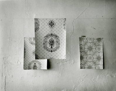 Leland Rice, Wall Site, 1978: Leland Rice, Wall Site, 1978. vintage gelatin silver print, 9 3/4 x 12 1/2 inches on a 11 x 14 inch sheet. Matted 16 x 20 inches. Signed on the verso and with the artists stamp. Condition is excellent
