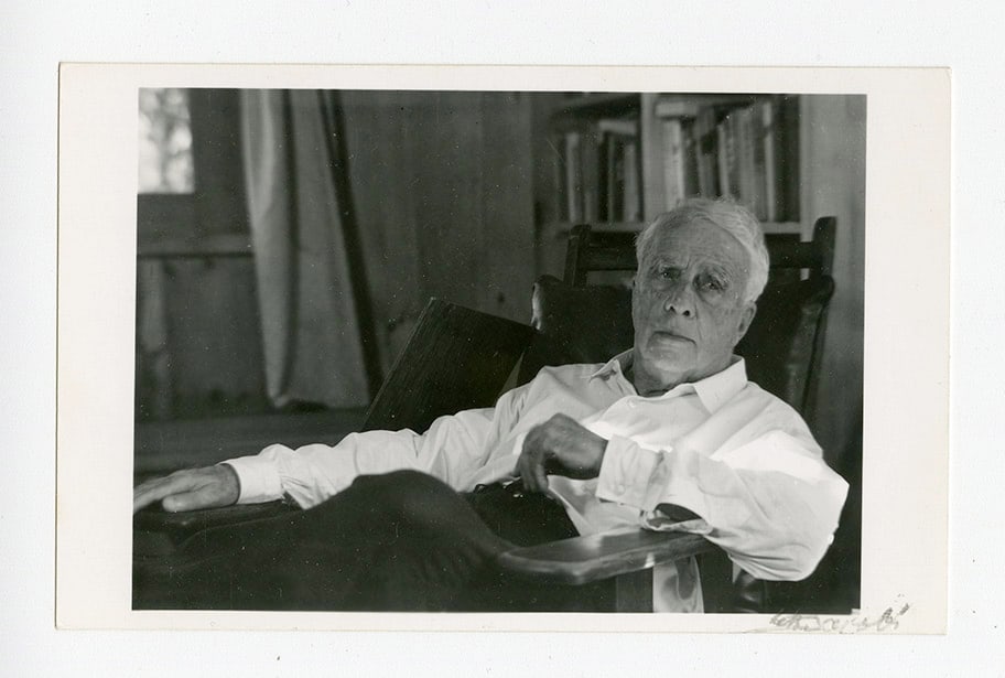 Lotte Jacobi, Robert Frost, 1959 (1 of 2)