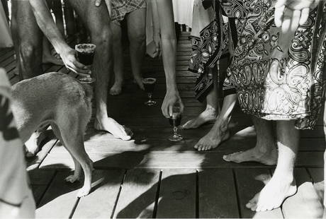 Tina Barney, Guadeloupe, 1976: Tina Barney, Guadeloupe, 1976. vintage gelatin silver print, 16 x 20 inches. Signed and datedon the print verso. Condition is excellent Group Portrait, Family, Theater of Manners, Woman Photographers,