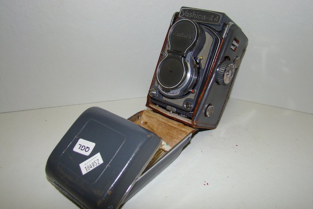 A Yashica camera in original case