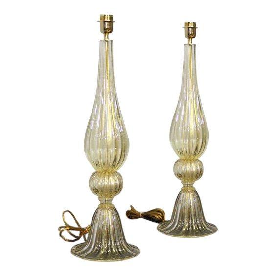 2 All Glass Murano Table Lamp (1 of 5)