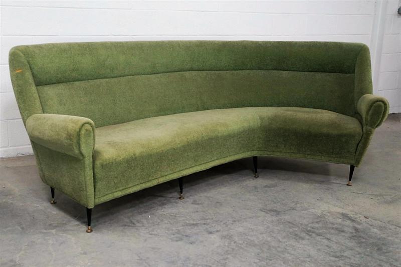 Mid Century Curve Sofa (1 of 8)