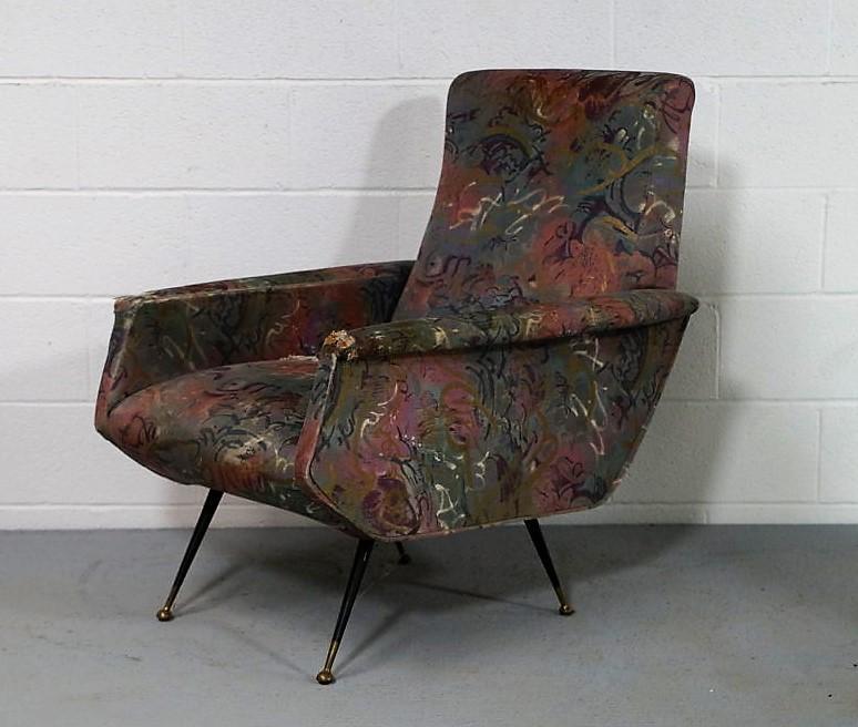 Italian Mid Century Arm Chair (1 of 5)