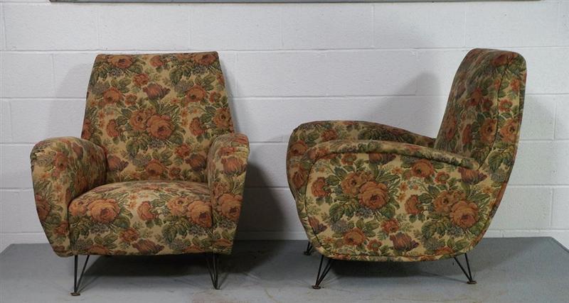 Pair of Italian Arm Chairs (1 of 8)