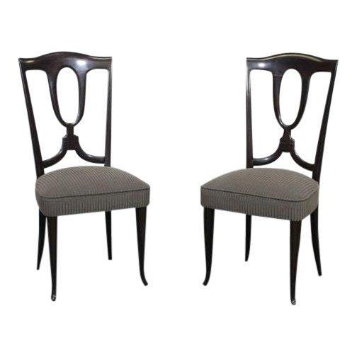 Pair 50s Italian Side Chairs (1 of 8)