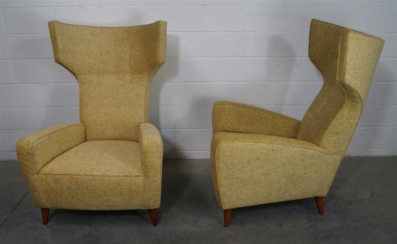 Pair of Italian Lounge Chairs (1 of 8)