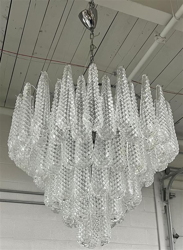 Murano Chandelier Mezze Goccee (1 of 8)