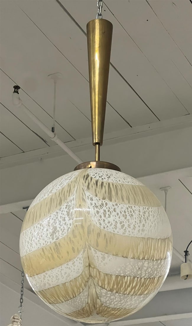 Italian Murano Globe Pendant (1 of 6)
