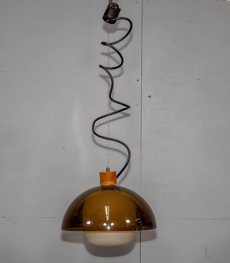 Italian 70's Light pendant (1 of 3)